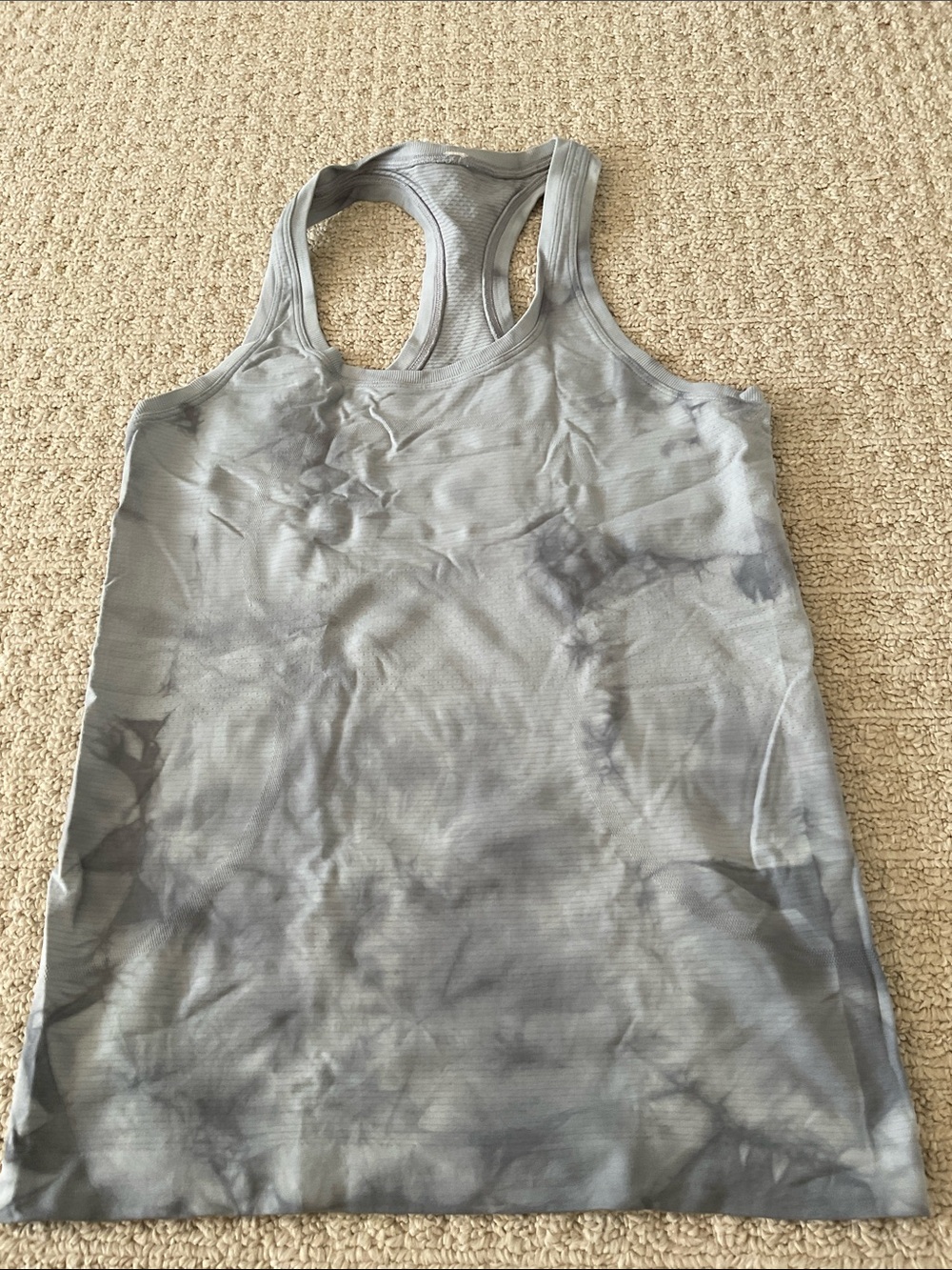 lululemon swiftly racerback tank size 8 euc no riptag